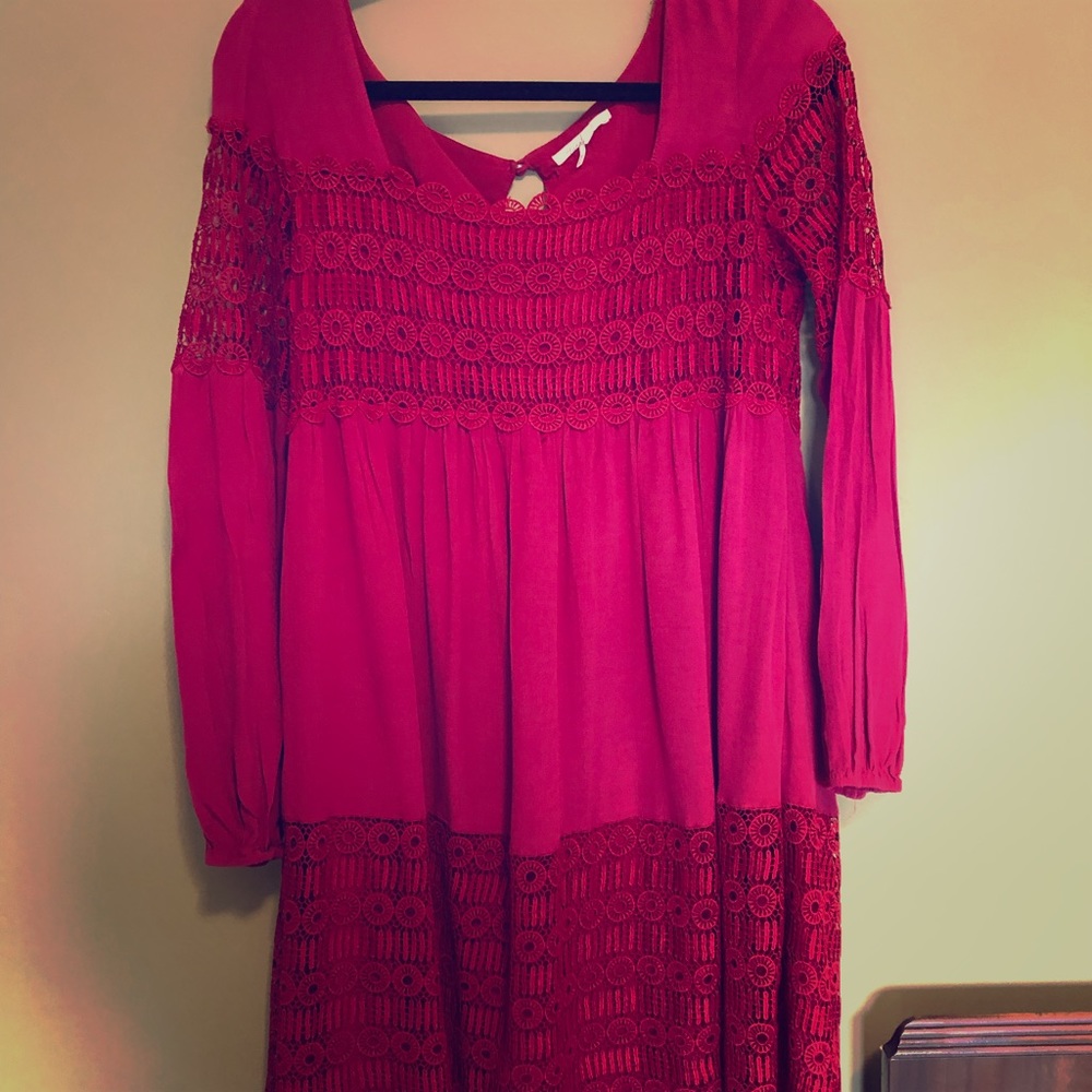 Anthropologie - Flaret Boho Dress